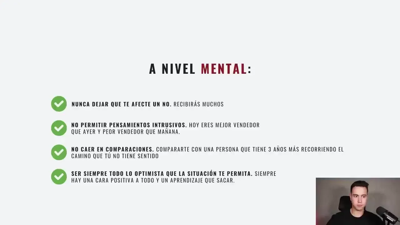 Diapositiva «A nivel mental» con los hábitos para que no te afecten los noes